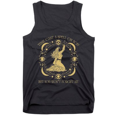 Time Cast A Spell On You Graphic But You WonT Forget Me Tank Top