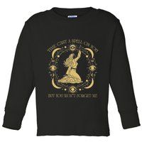 Time Cast A Spell On You Graphic But You WonT Forget Me Toddler Long Sleeve Shirt