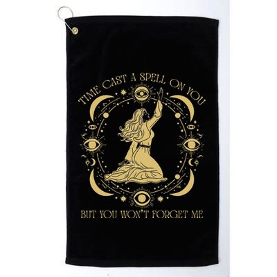 Time Cast A Spell On You Graphic But You WonT Forget Me Golf Towel