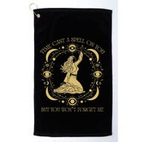 Time Cast A Spell On You Graphic But You WonT Forget Me Golf Towel