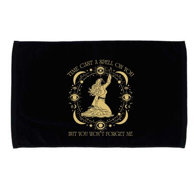 Time Cast A Spell On You Graphic But You WonT Forget Me Microfiber Hand Towel