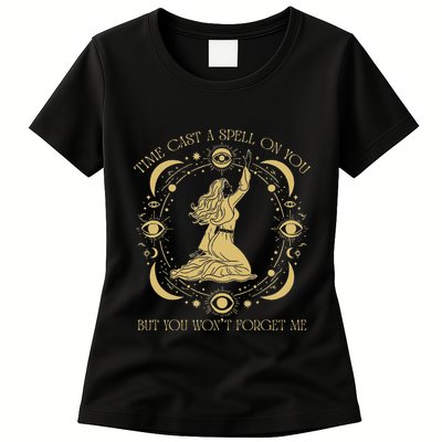 Time Cast A Spell On You Graphic But You WonT Forget Me Womens T-Shirt