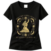 Time Cast A Spell On You Graphic But You WonT Forget Me Womens T-Shirt