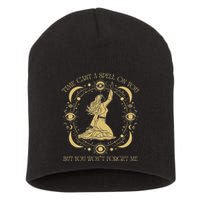 Time Cast A Spell On You Graphic But You WonT Forget Me Short Acrylic Beanie