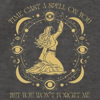 Time Cast A Spell On You Graphic But You WonT Forget Me Vector Backpack