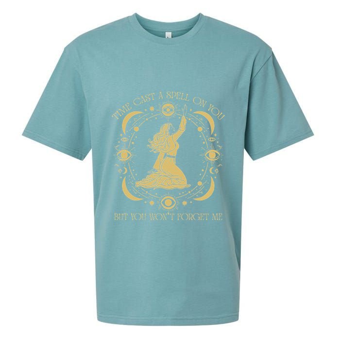 Time Cast A Spell On You Graphic But You WonT Forget Me Sueded Cloud Jersey T-Shirt