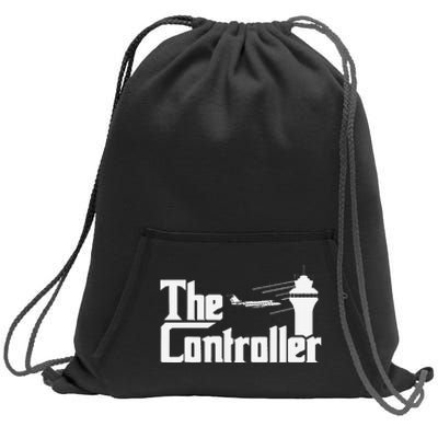 The Controller Air Traffic Control Aircraft Atc Airfield Sweatshirt Cinch Pack Bag