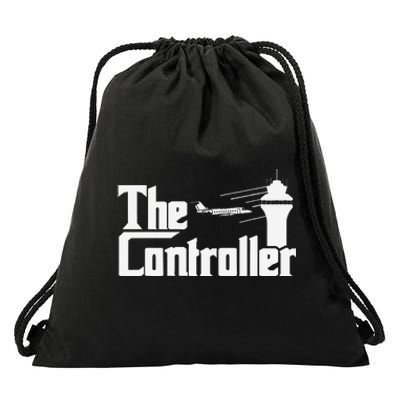 The Controller Air Traffic Control Aircraft Atc Airfield Drawstring Bag