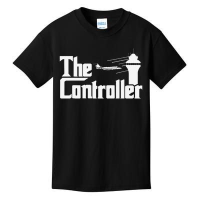 The Controller Air Traffic Control Aircraft Atc Airfield Kids T-Shirt