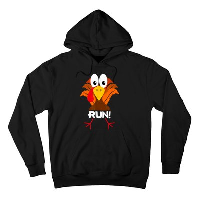 Turkey Costume Adult Running Face Turkey Trot Hoodie