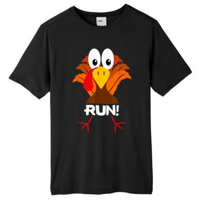 Turkey Costume Adult Running Face Turkey Trot Tall Fusion ChromaSoft Performance T-Shirt