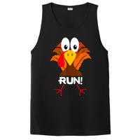 Turkey Costume Adult Running Face Turkey Trot PosiCharge Competitor Tank