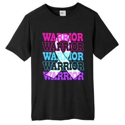 Thyroid Cancer Awareness Thyroid Cancer Warrior Gift Tall Fusion ChromaSoft Performance T-Shirt