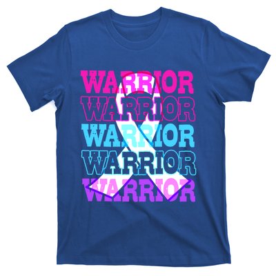 Thyroid Cancer Awareness Thyroid Cancer Warrior Gift T-Shirt