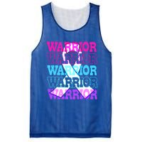 Thyroid Cancer Awareness Thyroid Cancer Warrior Gift Mesh Reversible Basketball Jersey Tank