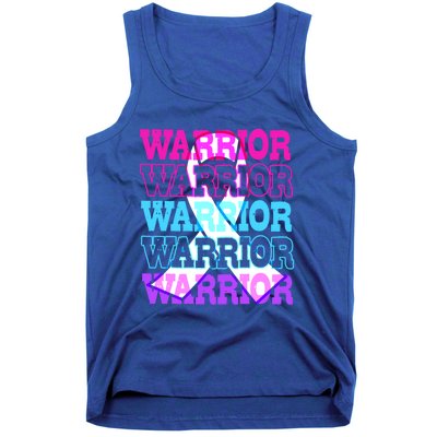 Thyroid Cancer Awareness Thyroid Cancer Warrior Gift Tank Top