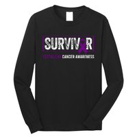 Testicular Cancer Awareness Testicular Cancer Survivor Long Sleeve Shirt