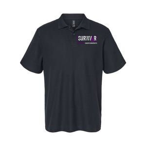 Testicular Cancer Awareness Testicular Cancer Survivor Softstyle Adult Sport Polo