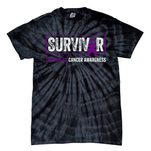 Testicular Cancer Awareness Testicular Cancer Survivor Tie-Dye T-Shirt