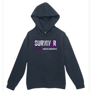 Testicular Cancer Awareness Testicular Cancer Survivor Urban Pullover Hoodie