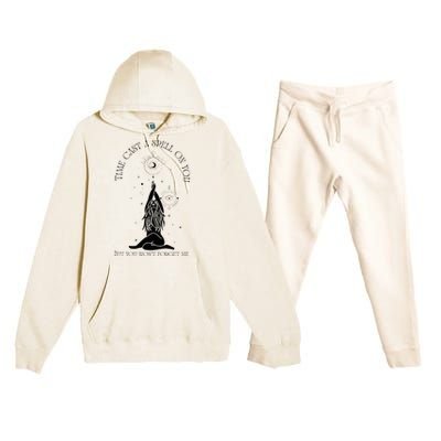 Time Cast A Spell On You But You WonT Forget Me Premium Hooded Sweatsuit Set