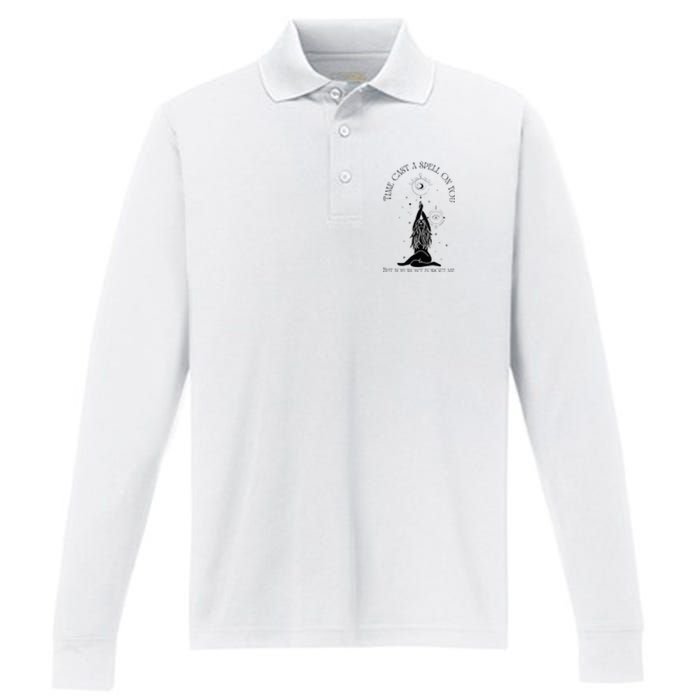 Time Cast A Spell On You But You WonT Forget Me Performance Long Sleeve Polo