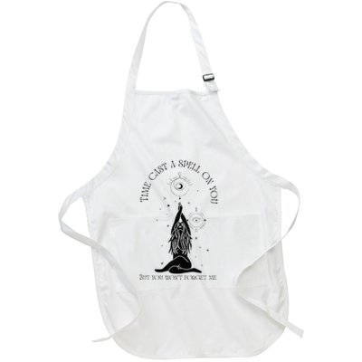 Time Cast A Spell On You But You WonT Forget Me Full-Length Apron With Pockets