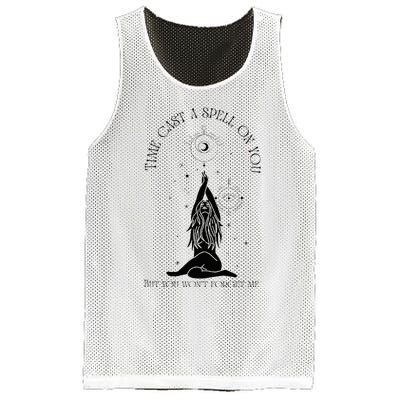 Time Cast A Spell On You But You WonT Forget Me Mesh Reversible Basketball Jersey Tank