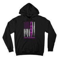 Testicular Cancer Awareness Orchid Ribbon Fight Support Tall Hoodie