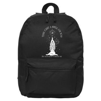 Time Cast A Spell On You But You WonT Forget Me 16 in Basic Backpack