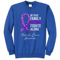 Testicular Cancer Awareness This Family No One Fights Alone Gift Sweatshirt