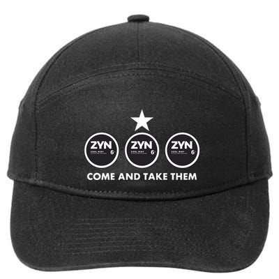 Thegoodshirts Come And Take Them 7-Panel Snapback Hat