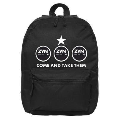 Thegoodshirts Come And Take Them 16 in Basic Backpack
