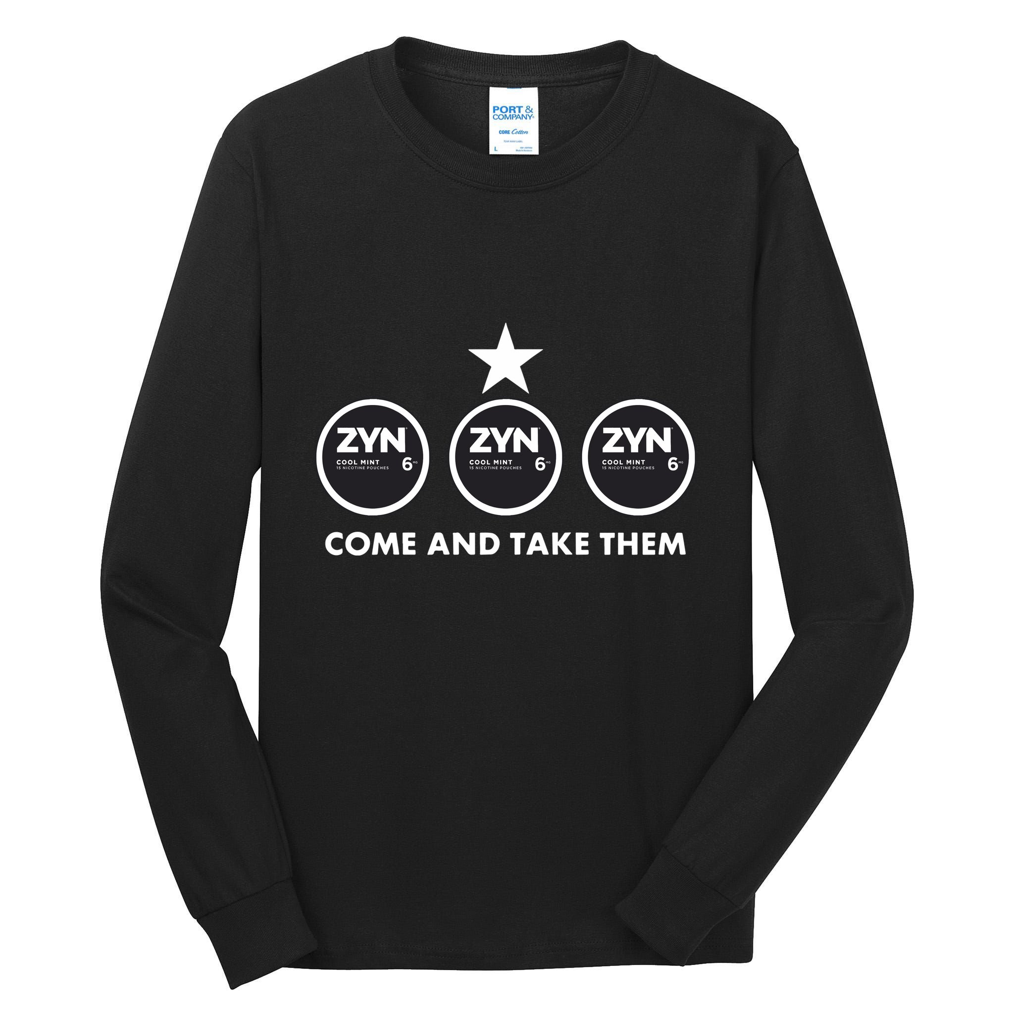 Thegoodshirts Come And Take Them Tall Long Sleeve T-Shirt
