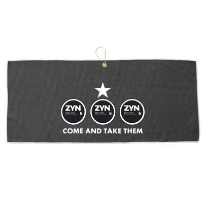 Thegoodshirts Come And Take Them Large Microfiber Waffle Golf Towel