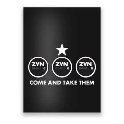 Thegoodshirts Come And Take Them Poster