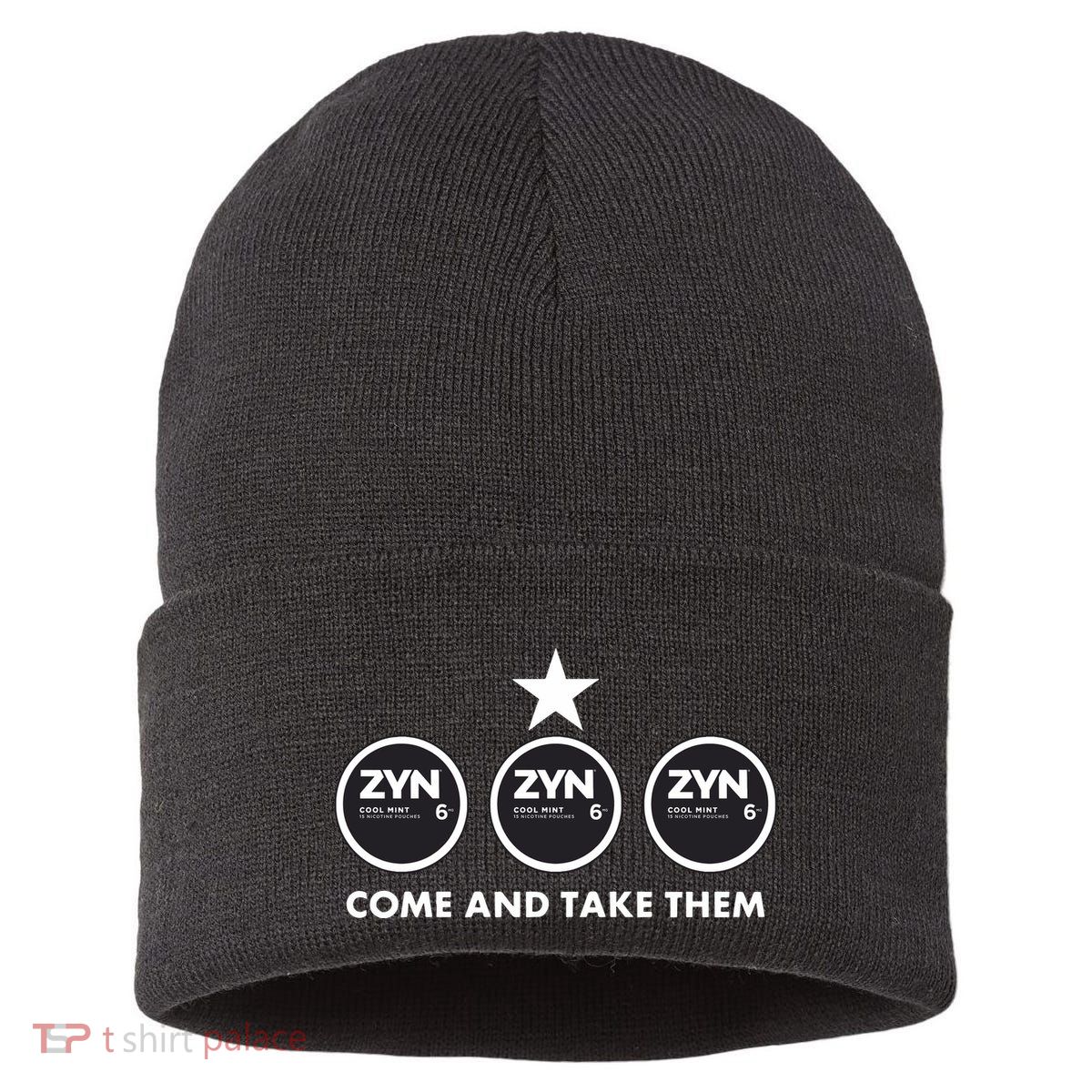 Thegoodshirts Come And Take Them Sustainable Knit Beanie