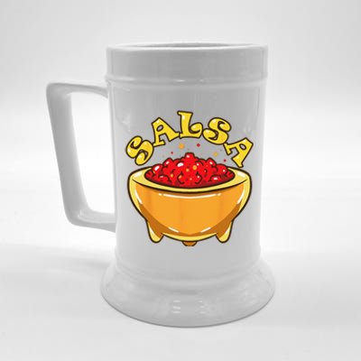 Tortilla Chips And Salsa Funny Matching Halloween Costumes Beer Stein