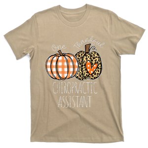 Thankful Chiropractic Assistant Cute Thanksgiving T-Shirt