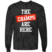 The Champs Are Here Fantasy Winner Tie-Dye Long Sleeve Shirt