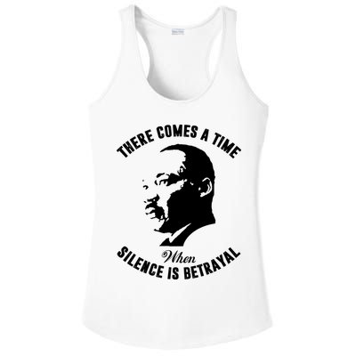 There Comes A Time When Silence Is Betrayal Ladies PosiCharge Competitor Racerback Tank
