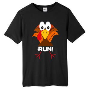 Turkey Costume Adult Running Face Turkey Trot Gift Tall Fusion ChromaSoft Performance T-Shirt