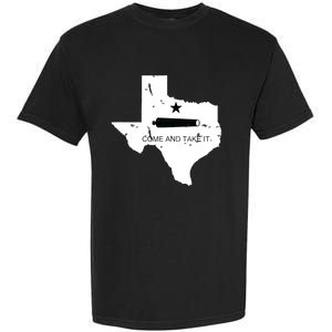 Texas Come And Take It Flag Canon 1836 State Garment-Dyed Heavyweight T-Shirt