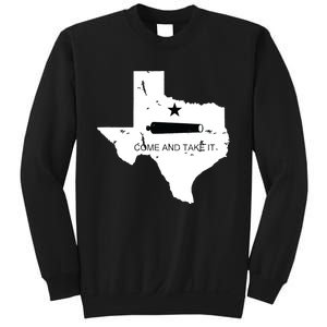 Texas Come And Take It Flag Canon 1836 State Sweatshirt