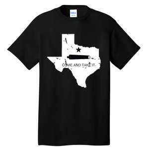 Texas Come And Take It Flag Canon 1836 State Tall T-Shirt