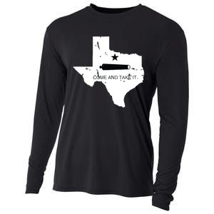 Texas Come And Take It Flag Canon 1836 State Cooling Performance Long Sleeve Crew