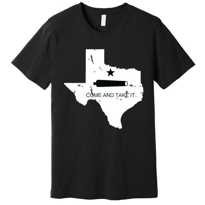 Texas Come And Take It Flag Canon 1836 State Premium T-Shirt