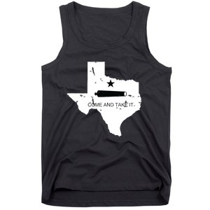 Texas Come And Take It Flag Canon 1836 State Tank Top