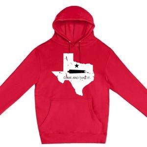 Texas Come And Take It Flag Canon 1836 State Premium Pullover Hoodie