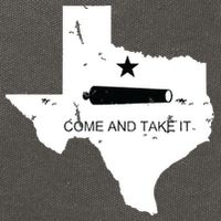 Texas Come And Take It Flag Canon 1836 State Cotton Canvas Backpack